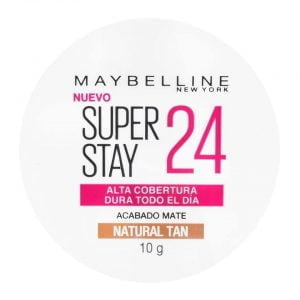 Polvo Compacto Maybelline New York Super Stay 24 acabado mate natural tan 10 g