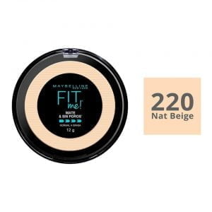 Polvo compacto Maybelline New York Fit Me! 220 natural beige 12 g